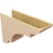 Ekena Millwork 9"W x 27"D x 18"H Classic New Brighton Rough Cedar Woodgrain TimberThane Corbel, Primed Tan CORUR09X27X18NEBRCPR - alternate 5